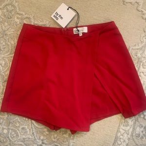 Red Skort